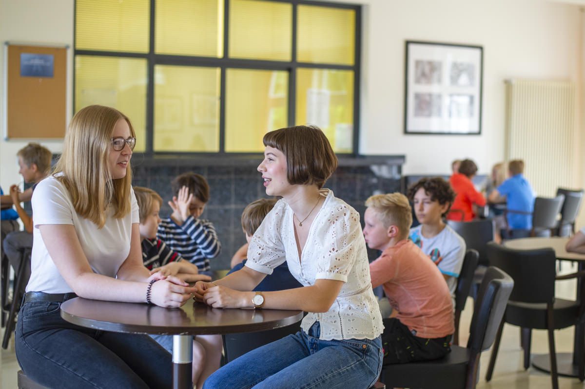 Schüler an der Privatschule Gymnasium Lüneburger Heide